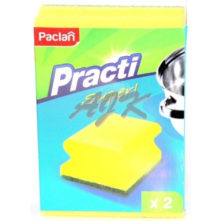 Gąbka do naczyń profilowane Paclan Practi '2