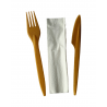Zestaw WPC widelec + nóż+ serwetka   '350