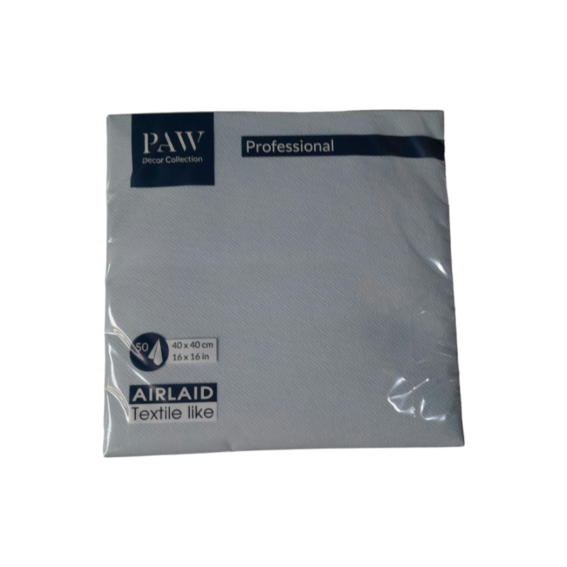 Serwetka fliz niebieska   '50