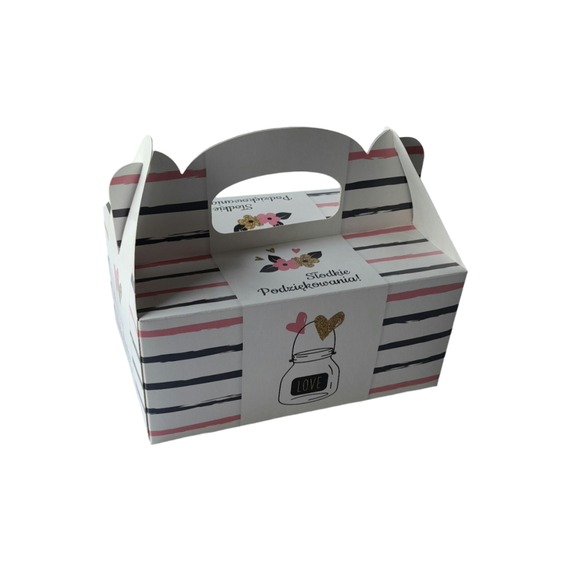 Kartonik Weselny Słoik 19x14x90 '1