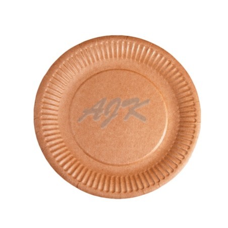 Talerz papierowy 15 cm NATURE          '100