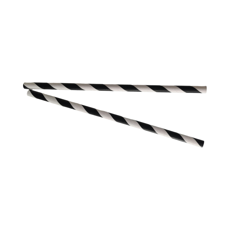 Rurka papierowa 8/210 biał-czarna  '250