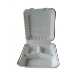 Menubox 230x230x75mm NATURA 3-dzielny '50