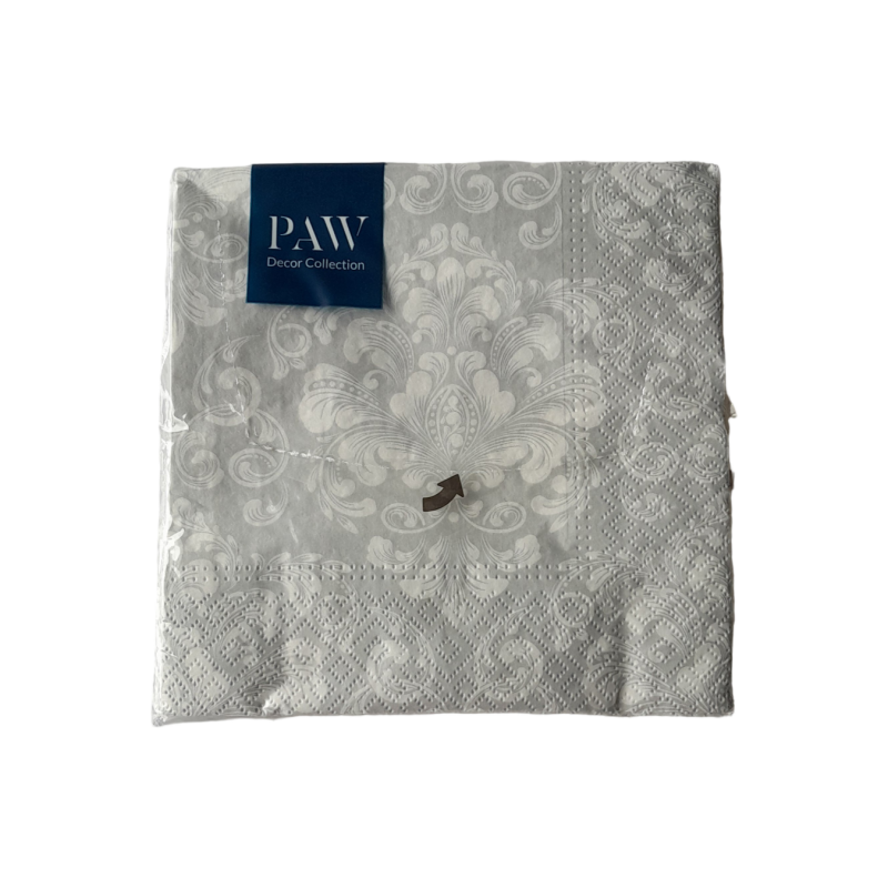 Serwetka Lunch Beautiful Moments silver   '1