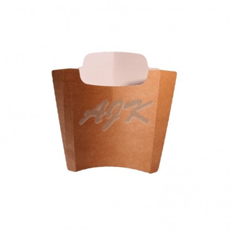 Kartonik na frytki 100g SZARY '100szt