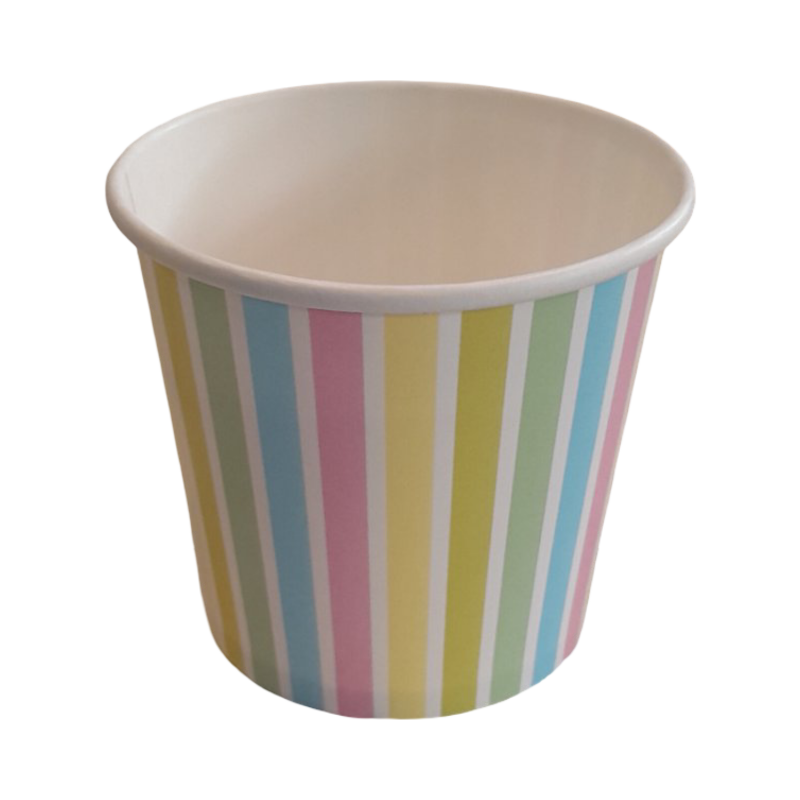 AJK Pojemnik papierowy z nadrukiem LODY 300ml śr. 93mm DPA300 \'50