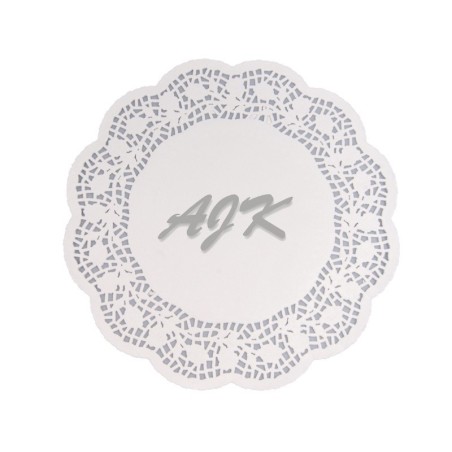 Serwetka papierowa ozdobna okrągła pod tort 24cm '100