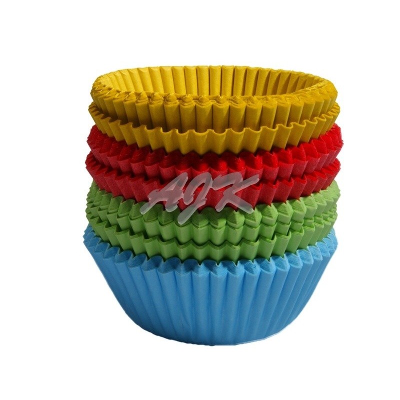 Papilotki papierowe do wypieków kolor mix 45mm '200