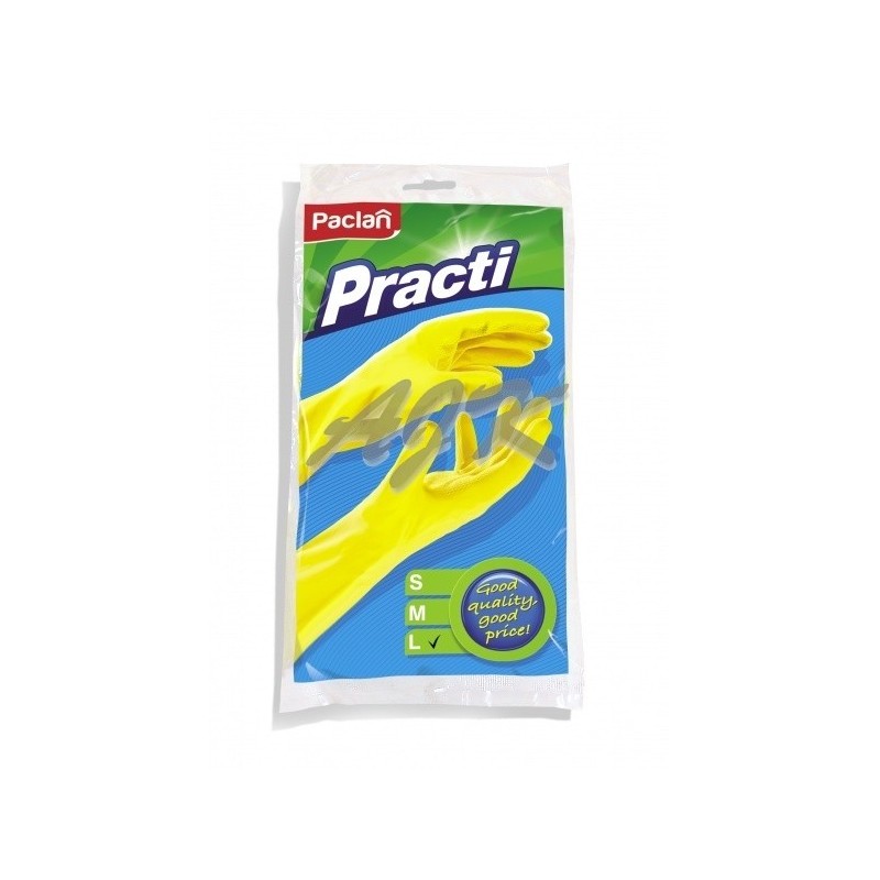 Rękawice gumowe Paclan L '1
