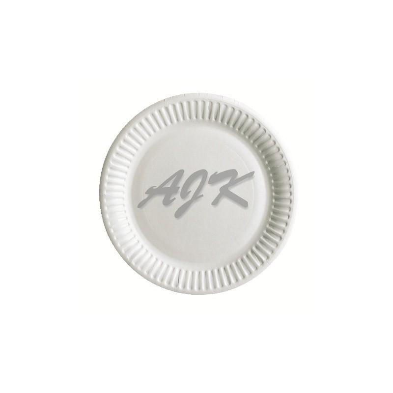 Talerz papierowy biały 15cm '100