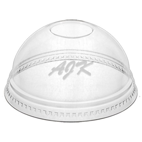 Wieczko wypukłe do kubków PET BEZ OTWORU 95mm \'50