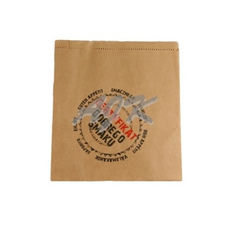 Koperta kebab - hamburger 160x170mm Certyfikat '250