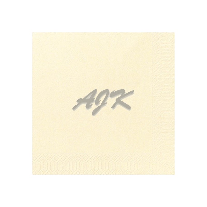 Serwetka DUNI mleczna składana 1/4 40x40cm 3-w '250