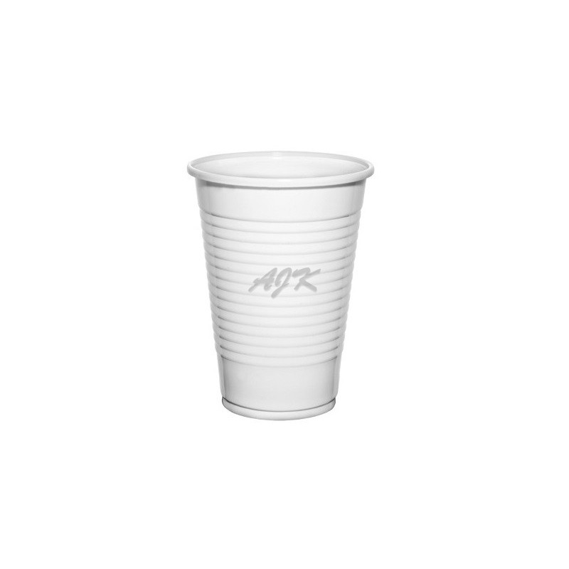 Kubek plastikowy PP biały 200ml \'100