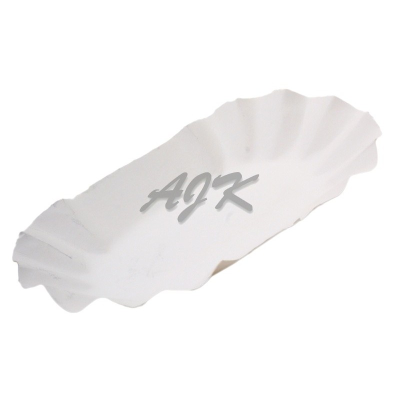 Tacka papierowa muszelka duża 13x21cm '500