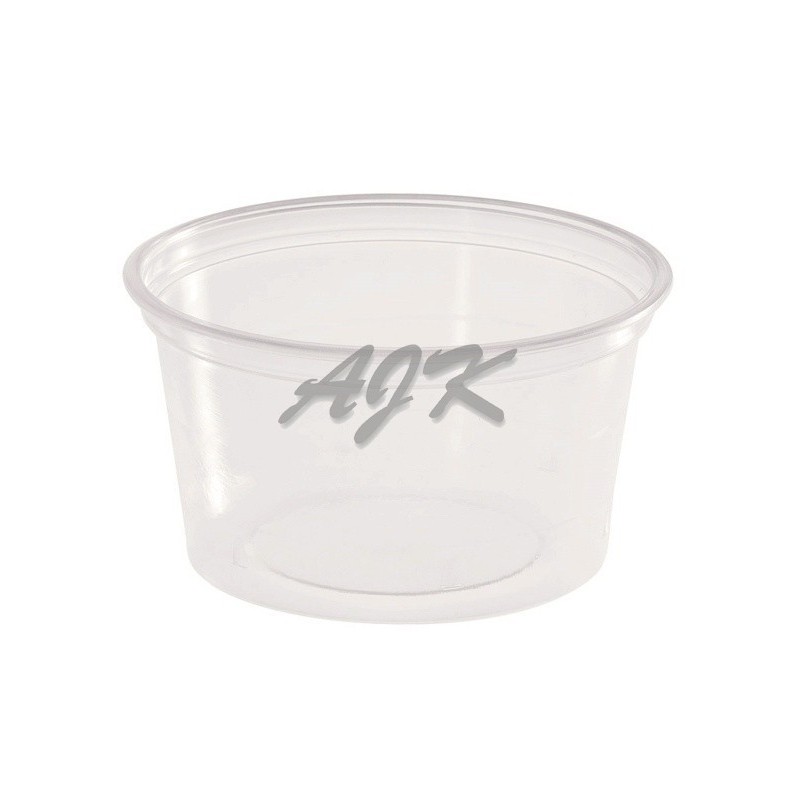 Pojemnik PP okrągły przezroczysty 80ml 70mm '50