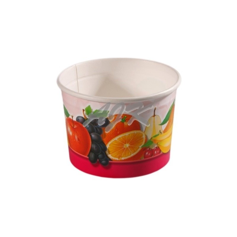 Pojemnik papierowy na lody Frutta 170ml '250