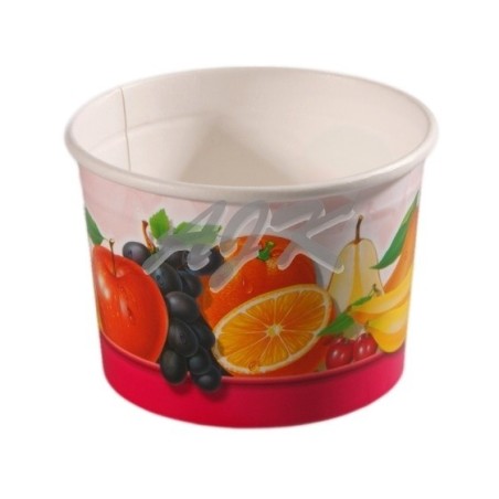 Pojemnik papierowy na lody Frutta 170ml '250