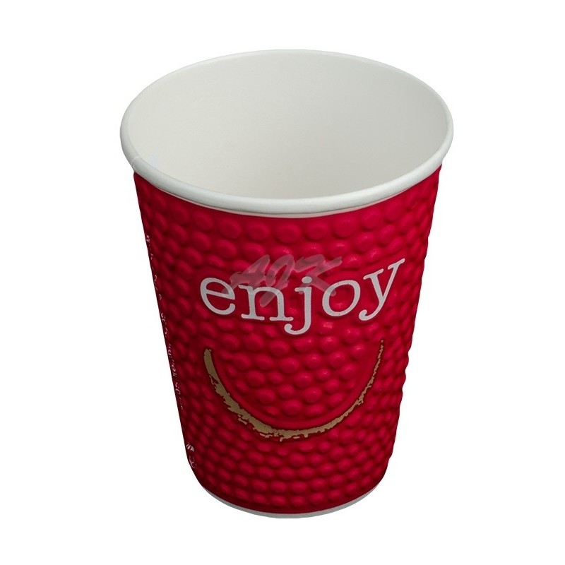 Kubek papierowy NDW12 Impresso Enjoy MIX 300ml 90mm \'40