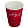 Kubek papierowy NDW12 Impresso Enjoy MIX 300ml 90mm \'40