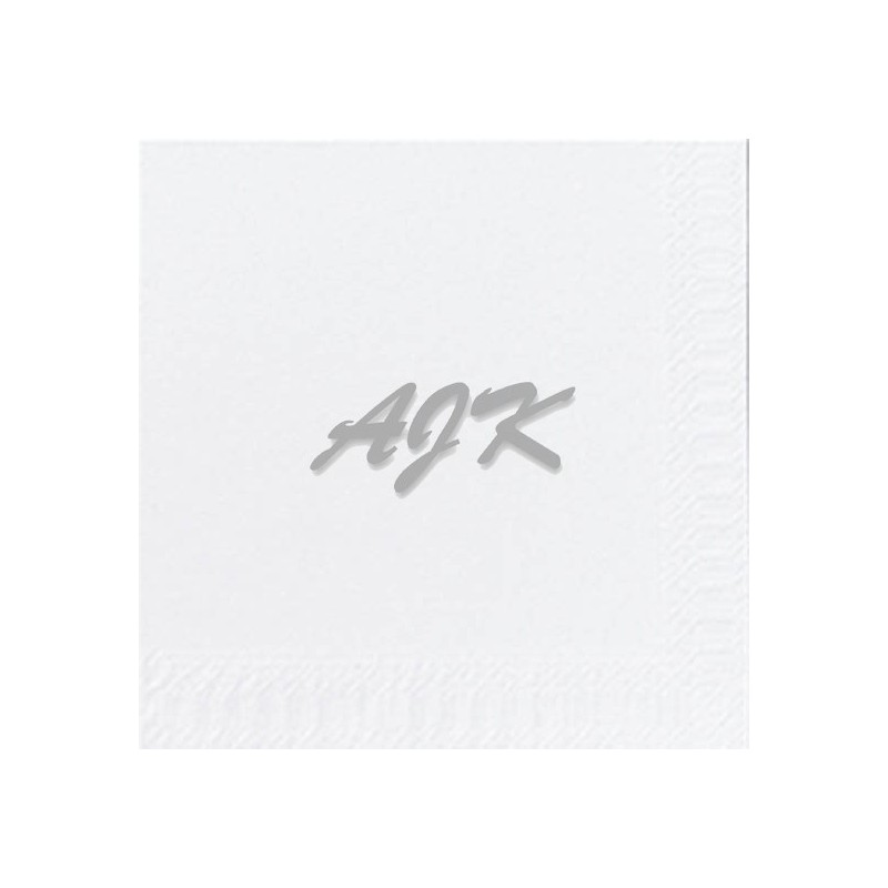 Serwetka DUNI biała składana 1/4 24x24cm 2-w '300