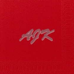 Serwetka DUNI czerwona...