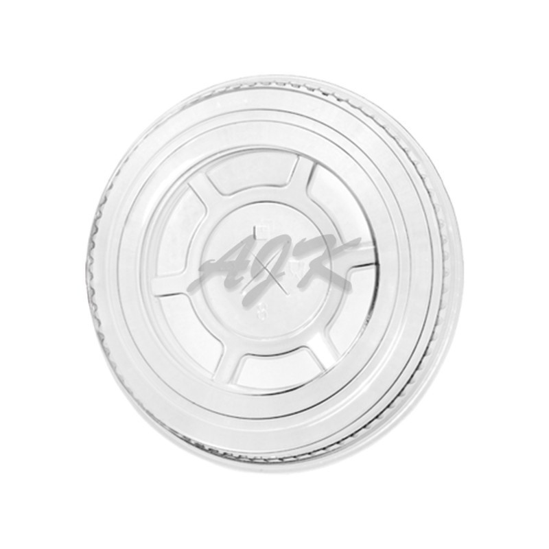 Wieczko płaskie do kubków PET Z NACIĘCIEM 95mm \'50