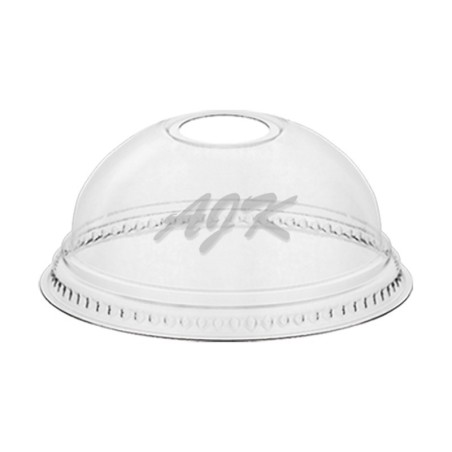 Wieczko wypukłe do kubków PET Z OTWOREM 78mm \'50