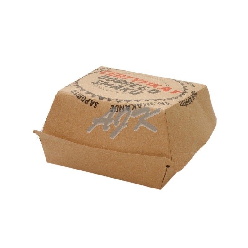 Hamburger box gigant Certyfikat Smaku 15x15x8cm \'100