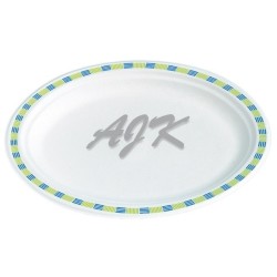 Talerz / półmisek owalny z...