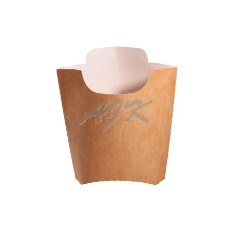 Kartonik na frytki 200g szary \'50