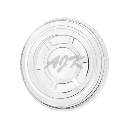 Wieczko płaskie do kubków PET BEZ NACIĘCIA 95mm \'50