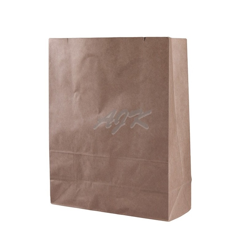 Torba papierowa 250x110x320mm szara \'125