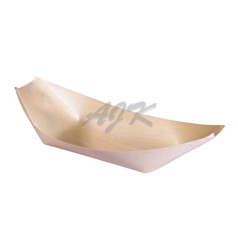 Miseczka Łódka drewniana 21cm Amuse-bouche / Fingerfood \'100