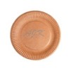 Talerz papierowy 18cm eko natural kraft \'50