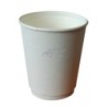 Kubek papierowy z podwójną ścianką biały 300ml 90mm DW12 \'15