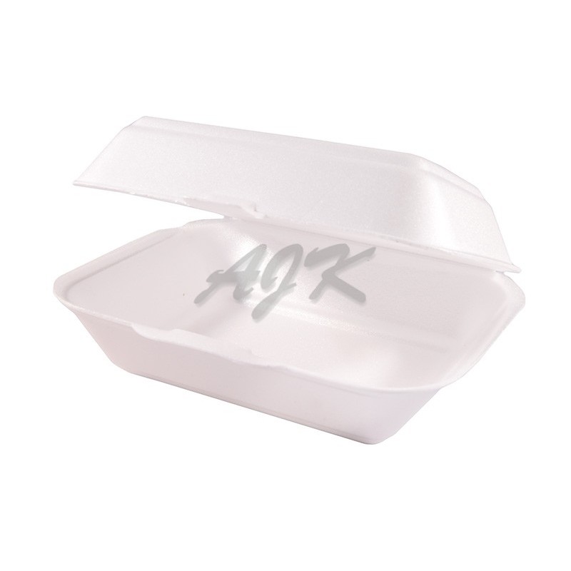 Menu box styropianowy XPS hamburger podwójny \'125