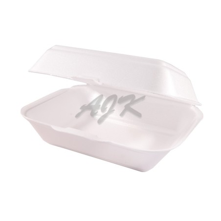 Menu box styropianowy XPS hamburger podwójny \'125