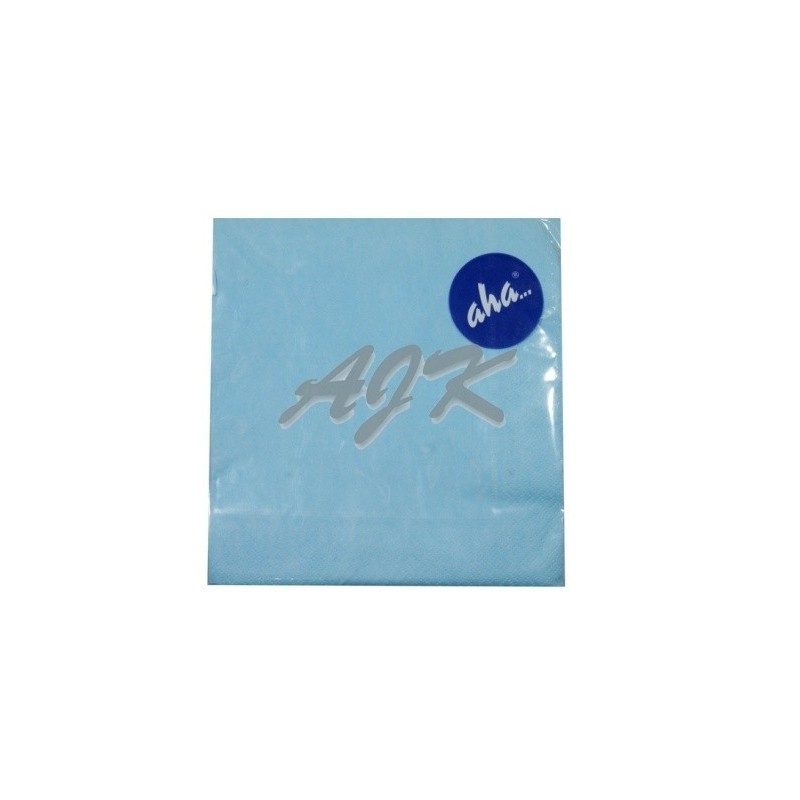 Serwetka AHA niebieska składana 1/4 33x33cm 3-w '20