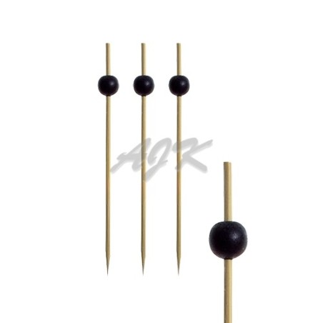 Wykałaczki fingerfood Black Pearl 12,5 cm   \'250