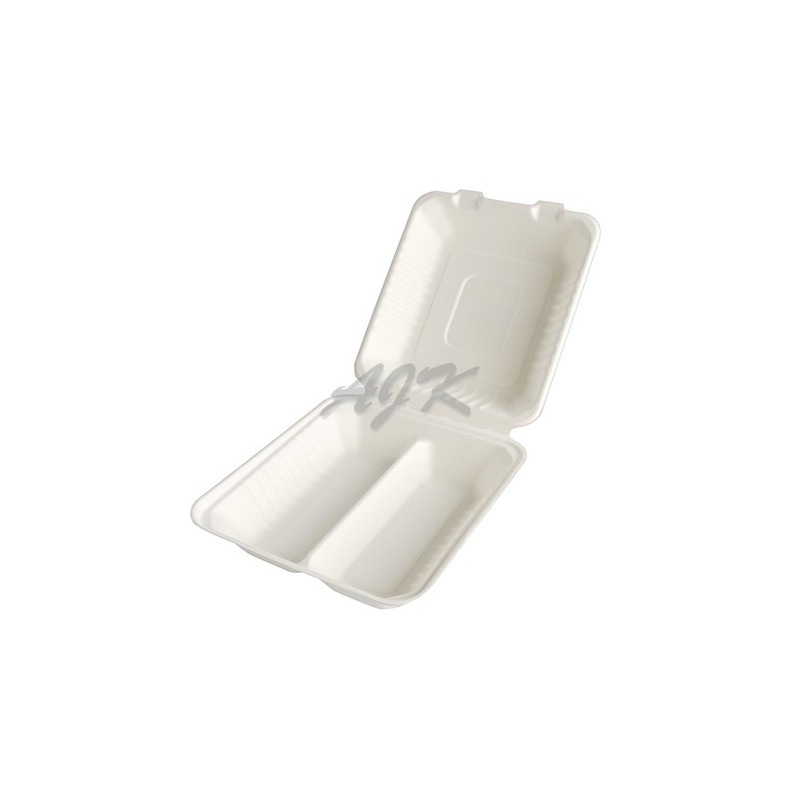 Lunch Box z pokrywką 2-komorowy 22x20x7,7cm \'25