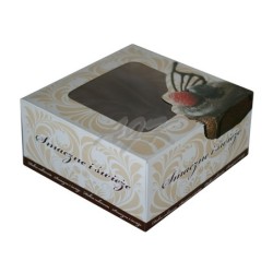 Pudełko klejone + okno...