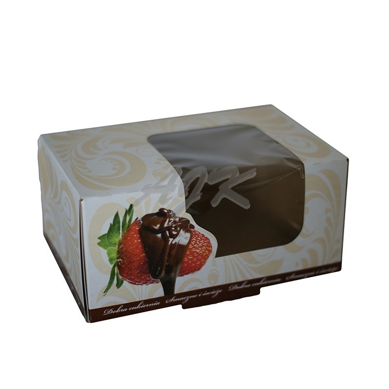 Pudełko klejone + okno Ornament 165x110x80 \'1