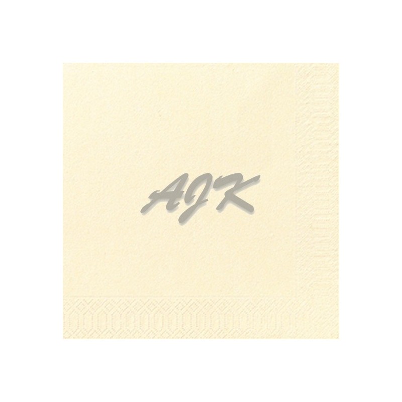 Serwetka DUNI mleczna składana 1/4 40x40cm 2-w '125