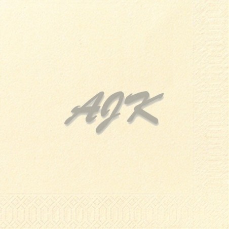 Serwetka DUNI mleczna składana 1/4 40x40cm 2-w '125