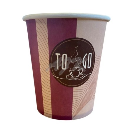 Kubek papierowy SP9 200/250ml Coffe To Go \'50
