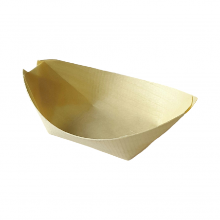 Łódka drewniana   8,5x5,5 cm    '50