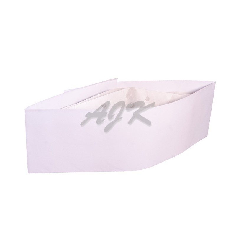 Furażerki papierowe 100g białe 8x27cm \'50