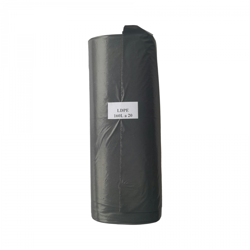 Worki na odpady LDPE 160L  PREMIUM \'  20szt