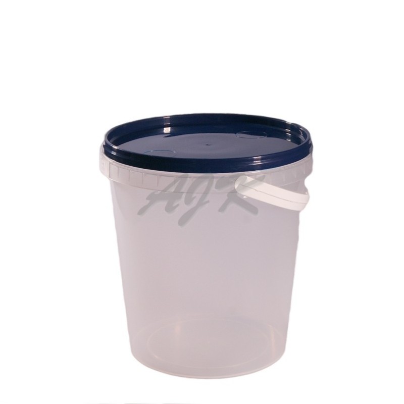 Wiaderko bezbarwne 1000ml + wieczko \'10
